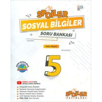 5.Sınıf Sosyal Bilgiler Spoiler Soru Bankası Spoiler Yayınları