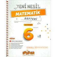 6.Sınıf Matematik Yeni Nesil Defteri Spoiler Yayınları