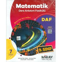 9.Sınıf Matematik DAF Ders Anlatım Fasikülleri Miray Yayınları