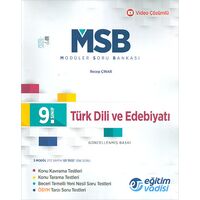 Eğitim Vadisi 9.Sınıf Türk Dili ve Edebiyatı MSB Modüler Soru Bankası