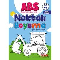 ABS 5-6 Yaş Noktalı Boyama - Buçe Dayı - Pinokyo Yayınları