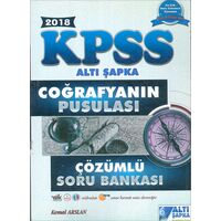 2018 KPSS Coğrafyanın Pusulası Altı Şapka Yayınları