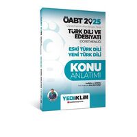 Yediiklim 2025 ÖABT Türk Dili ve Edebiyatı Öğretmenliği Eski Türk Dili -Konu Anlatımı