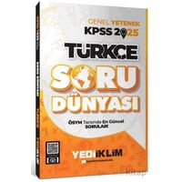 Yediiklim Yayınları 2025 Genel Kültür Türkçe Soru Dünyası