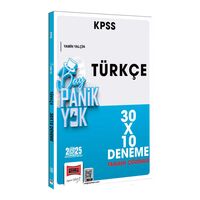 Yargı Yayınları 2025 KPSS Tamamı Çözümlü Türkçe 30x10 Deneme