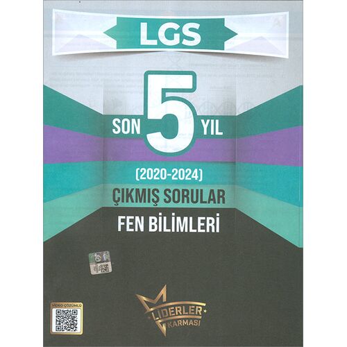 8.Sınıf LGS Fen Bilimleri Son 5 Yıl Çıkmış Sorular Liderler Karması