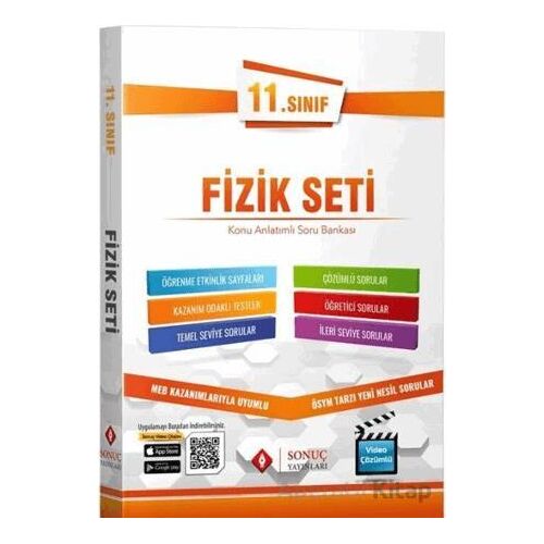 11.Sınıf Fizik Modüler Set Sonuç Yayınları