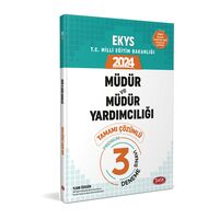 MEB EKYS Müdür ve Müdür Yardımcılığı 3 Deneme Sınavı Data Yayınları