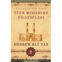 Türk Muhasebe Filozofları - Dursun Ali Yaz - Timaş Yayınları