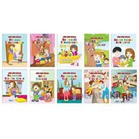 Mini Mini Bizler - Okul Öncesi Eğitici Hikaye Seti - 10 Kitap Takım - Kolektif - Pembe Patikler