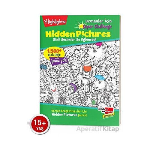 Uzmanlar için Hidden Pictures - Su Eğlencesi Puzzle (Tek Kitap)